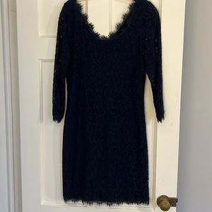 Diane von Furstenberg Lace Dress, Size 10